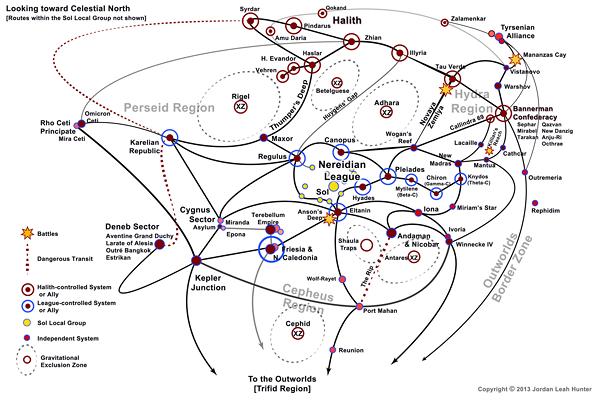 galactic map